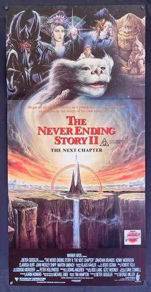 The Neverending Story 2 The Next Chapter Poster Original Daybill 1990
