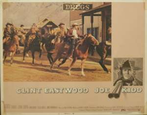 Joe Kidd Lobby Card USA 11x14 No 5 1972 Clint Eastwood Robert Duvall