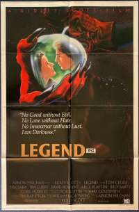 Legend Poster Original USA International 1985 Tom Cruise Mia Sara