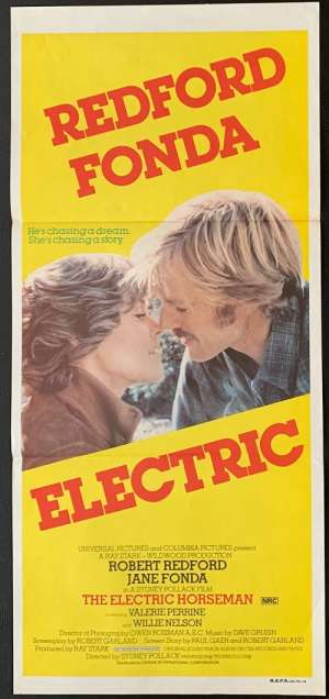 The Electric Horseman Poster Original Daybill 1979 Robert Redford
