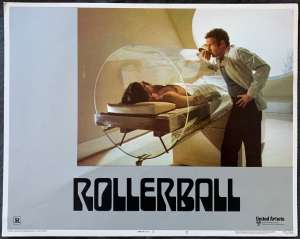 Rollerball 1975 Lobby Card Original USA 11 x 14 No 2 James Cann