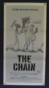 The Chain 1984 Daybill movie poster Nigel Hawthorne Leo McKern Warren Mitchell