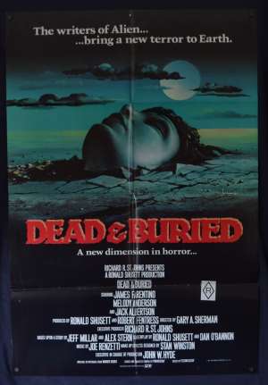 Dead And Buried Poster Original English One Sheet 1981 James Farentino