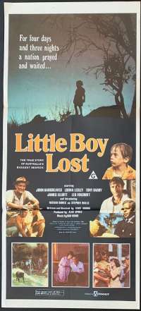 Little Boy Lost Poster Original Daybill 1978 John Hargreaves