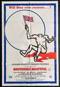 Britannia Hospital One Sheet Australian Movie poster