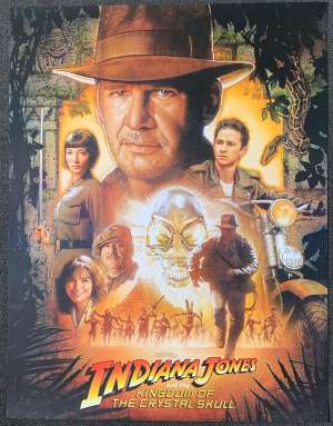 Indiana Jones And The Kingdom Of The Crystal Skull Poster DVD Release