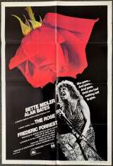 The Rose Poster Original One Sheet 1979 Bette Midler Alan Bates