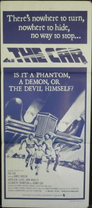The Car 1977 James Brolin Australian Daybill Poster