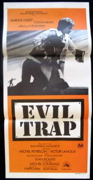 Evil Trap Daybill Movie Poster