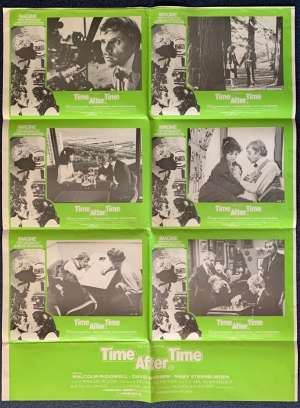 Time After Time Poster Original Photosheet 1979 Malcolm McDowall Jack The Ripper