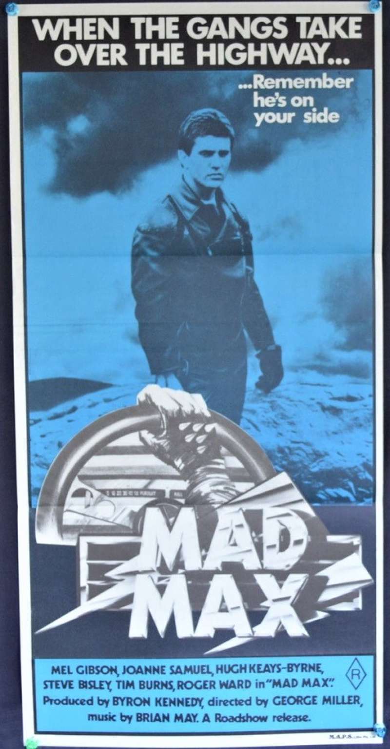Poster A3 Mad Max Mel Gibson The Maximum Force Of The Future Pelicula Film 01 
