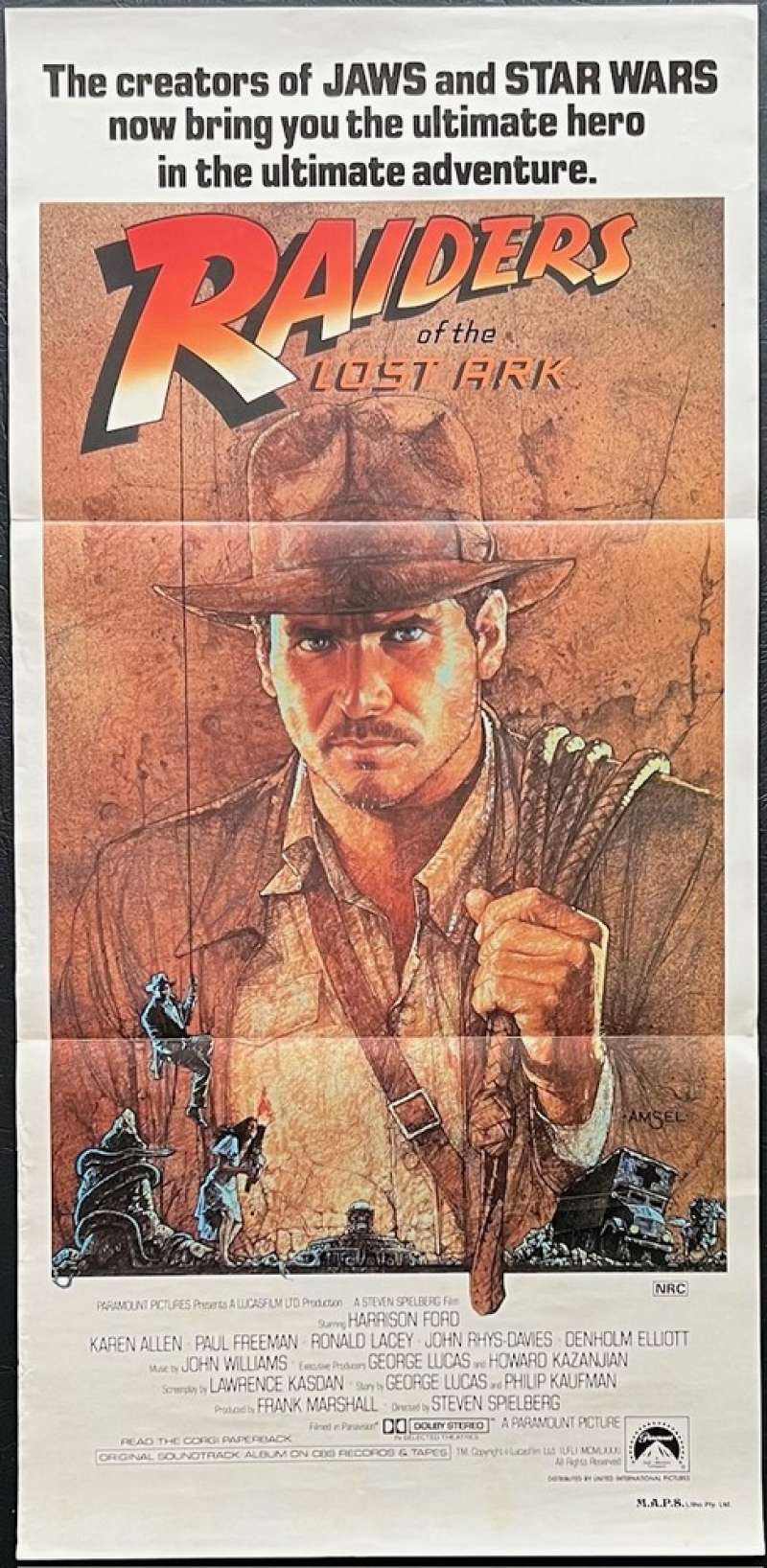 1981 Raiders Of The Lost Ark