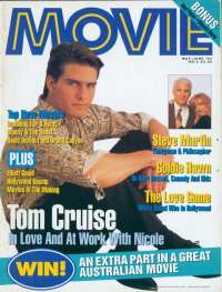 Far and Away Movie Magazine 1992 Number 3 Tom Cruise