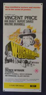 The Witchfinder General Poster Daybill Original 1968 Vincent Price Horror
