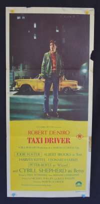 Taxi Driver 1976 Daybill movie poster Robert De Niro Jodi Foster