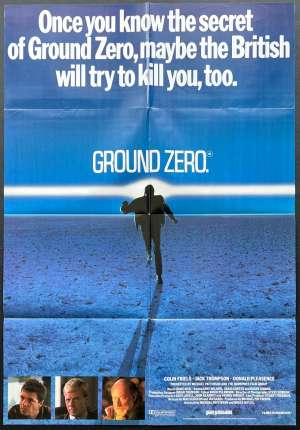 Ground Zero One Sheet Movie Poster 1987 Colin Friels Jack Thompson Nuclear Tests