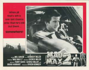 Mad Max 2 Photosheet Lobby 1 Original 11x14 Rare 1981 Mel Gibson