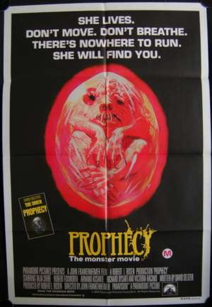 Prophecy movie poster one sheet Horror