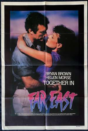 Far East Poster Original One Sheet 1982 Bryan Brown Helen Morse