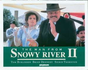 The Man From Snowy River 2 Photosheet Lobby 5 Original 11x14 1988