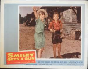 Smiley Gets A Gun 1958 Lobby Card No. 5 Chips Rafferty