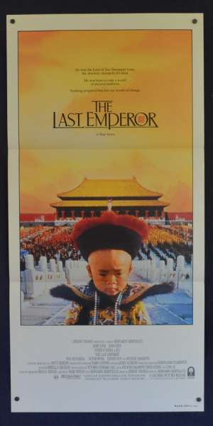 The Last Emperor Movie Poster Daybill John Lone Peter O&#039;Toole Joan Chen