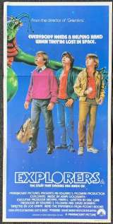 Explorers Daybill movie poster Ethan Hawke River Phoenix