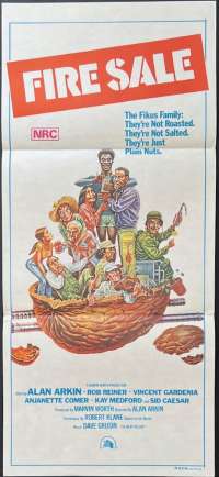 Fire Sale Daybill Movie poster