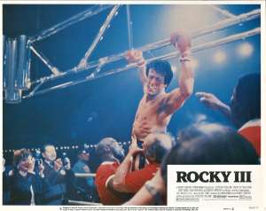 Rocky 3 Lobby Card No 8 USA 11&quot; x 14&quot; Sylvester Stallone Boxing