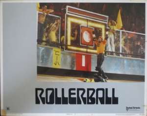 Rollerball 1975 Lobby Card Original USA 11 x 14 No 7 James Cann