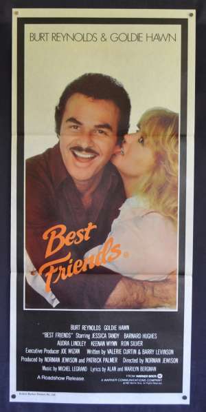 Best Friends Movie Poster Original Daybill 1982 Burt Reynolds Goldie Hawn