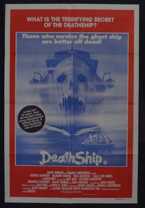 Death Ship 1980 One Sheet movie poster George Kennedy Richard Crenna