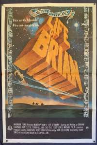 Monty Pythons The Life Of Brian Poster One Sheet Original 1979 John Cleese