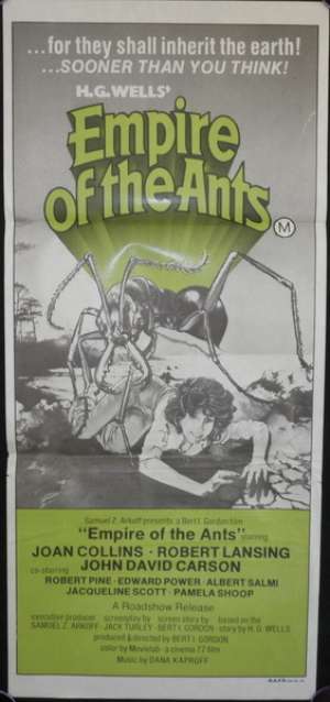 Empire Of The Ants Poster Australian daybill Movie poster