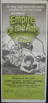 Empire Of The Ants Poster Australian daybill Movie poster