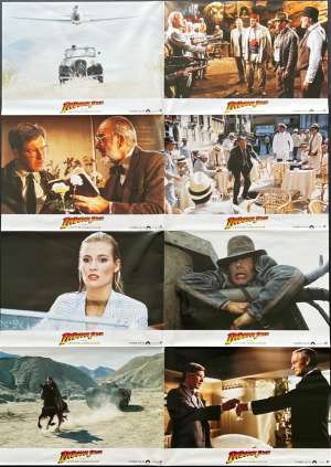 Indiana Jones And The Last Crusade Lobby Card Poster Original 1989