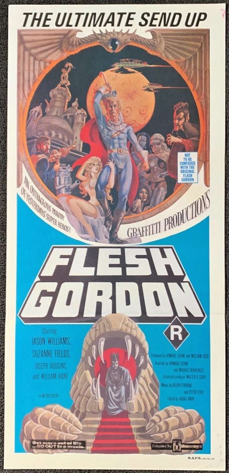 Flesh Gordon, Japanese B2, Movie Posters