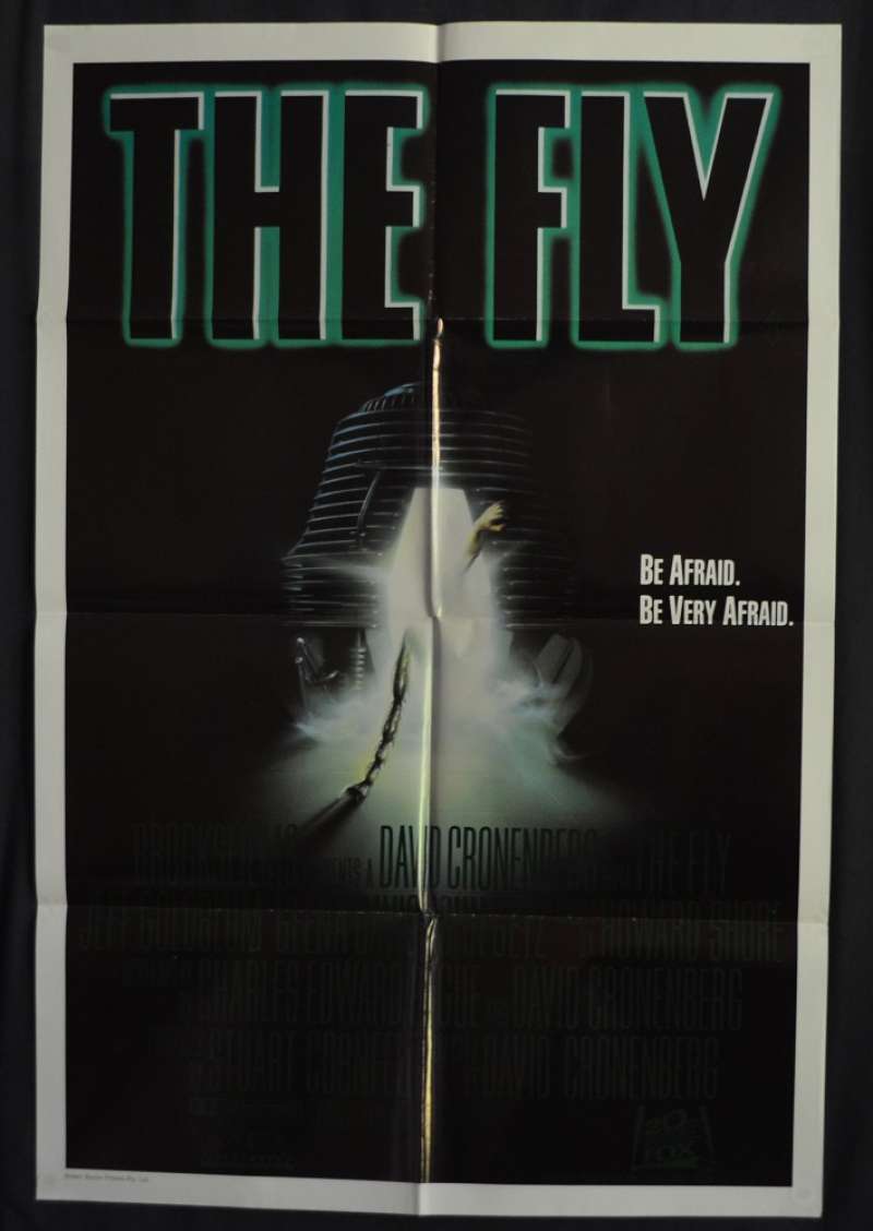 All About Movies The Fly Movie Poster Original One Sheet 1986 David All About Movies The Fly Movie Poster Original One Sheet 1986 David