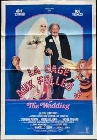 La Cage Aux Folles 3 The Wedding Poster One Sheet Original 1985