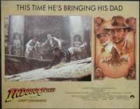 Indiana Jones And The Last Crusade Harrison Ford Sean Connery Lobby Card No 1