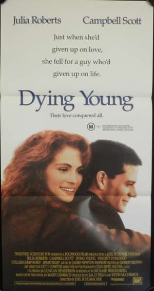 Dying Young Daybill Movie poster