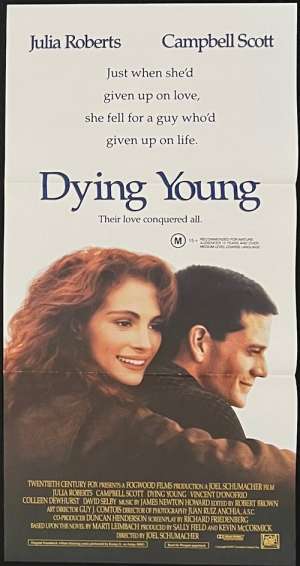 Dying Young Daybill Movie poster