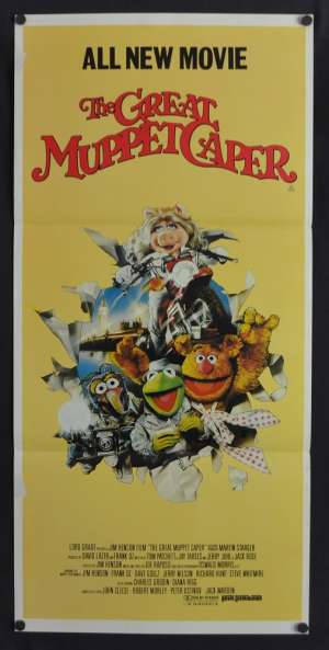 The Great Muppet Caper Poster Original Daybill 1981 Jim Henson John Cleese