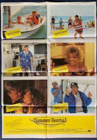 Summer Rental Poster Original Photosheet 1985 John Candy Carl Reiner