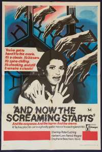 And Now The Screaming Starts One Sheet Australian Movie poster