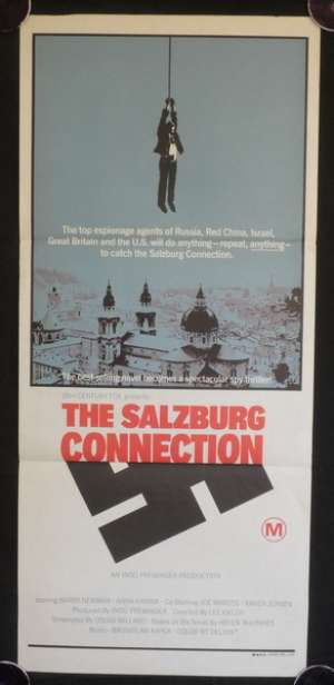 Salzburg Connection, The Daybill Movie poster