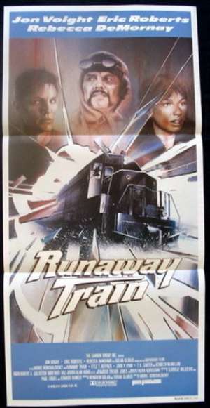 Runaway Train Daybill Movie poster