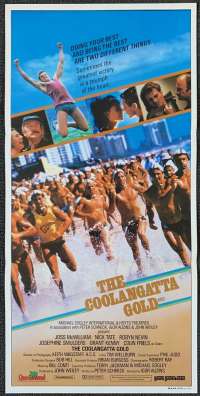 The Coolangatta Gold Poster Original Daybill 1984 Colin Friels Ironman