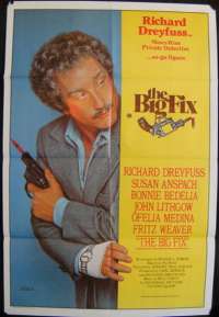 The Big Fix One Sheet Movie Poster Original 1978 Richard Dreyfuss Bonnie Bedelia