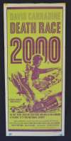 Death Race 2000 Poster Original Daybill 1975 David Carradine Sylvester Stallone